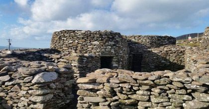 FB IMG 1504783163168 Ancient stone ruins with circular walls, seen on a Dingle Peninsula private day tour.